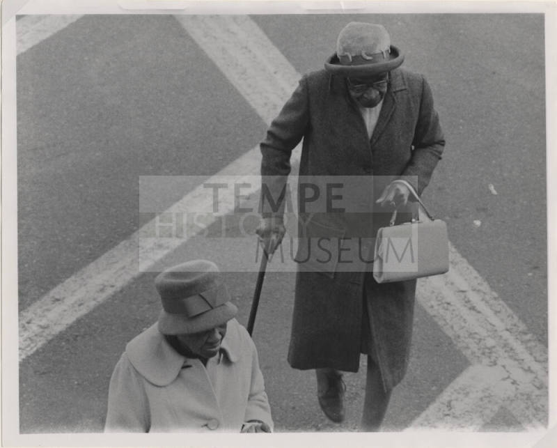Overhead Picture of Two African American Women