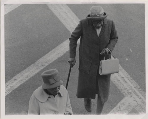 Overhead Picture of Two African American Women