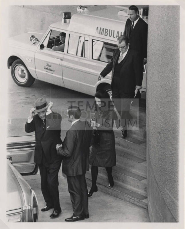 Lyndon B. Johnson Leaving Event