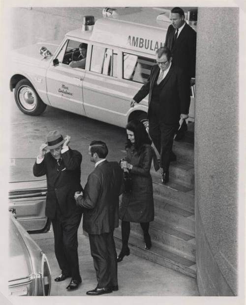 Lyndon B. Johnson Leaving Event