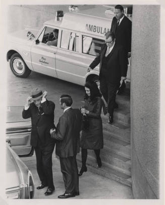 Lyndon B. Johnson Leaving Event
