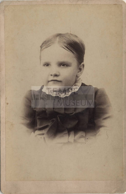 Sallie Davis Hayden as a Child