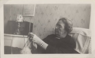 Sallie Hayden Crochets in Chair
