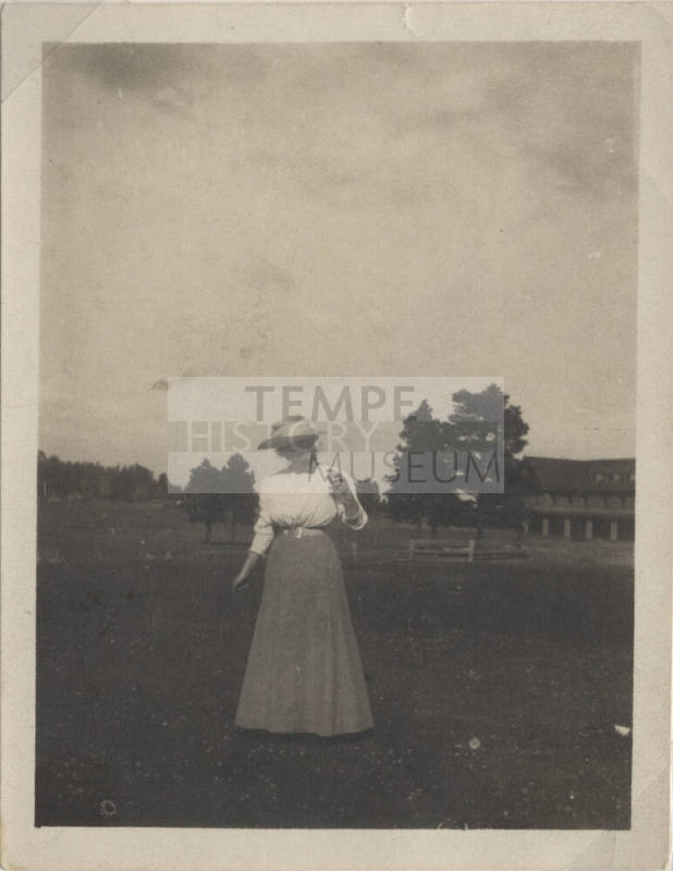 Sallie Hayden at Flagstaff Normal School