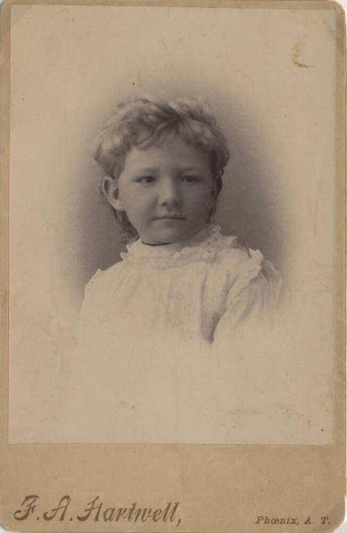 Mary Hayden as a Child