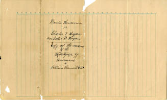 David Henderson vs. Carl T. Hayden and Sallie D. Hayden - Copy of the Assignment fo the Mortgage by Henderson and Peterson Wormser