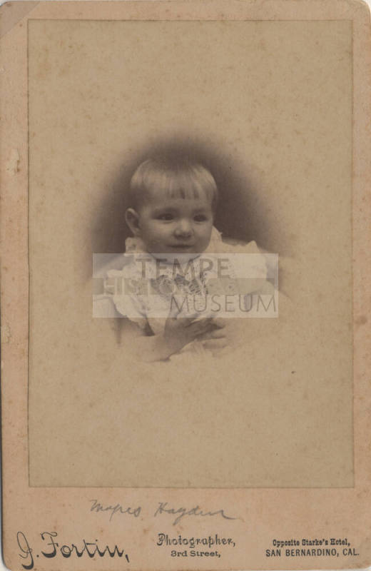 Mary Hayden as a Child