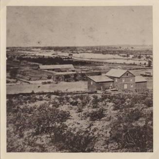 Aerial View of Hayden Flour Mills and La Casa Vieja