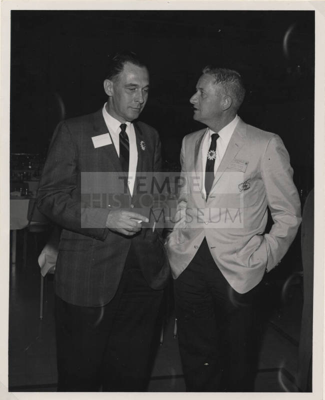 Larry Hayden with Another Man
