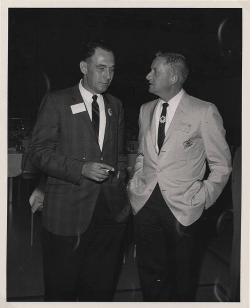 Larry Hayden with Another Man