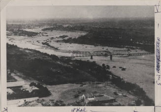 Bird's Eye View of Arizona Landscape - west Tempe & Hayden House
