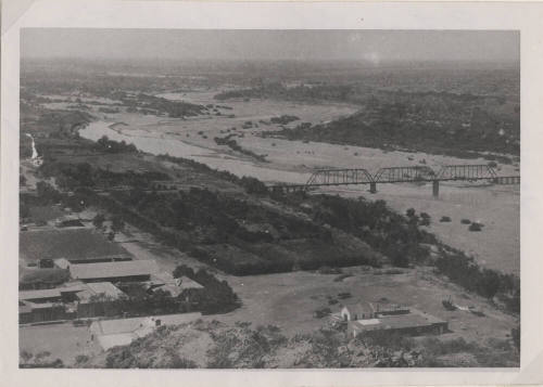 Aerial View of Arizona Landscape - west Tempe & Hayden House