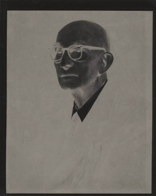 Portrait of Carl Hayden - negative on plastic