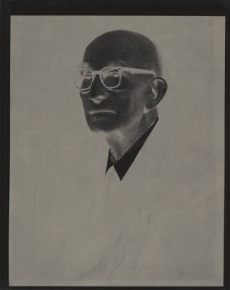 Portrait of Carl Hayden - negative on plastic