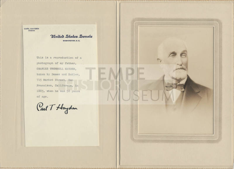 Portrait of Charles T. Hayden