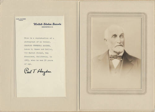 Portrait of Charles T. Hayden