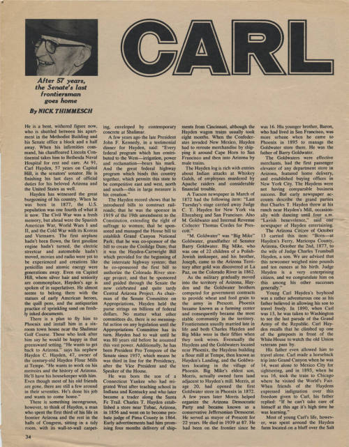 "Carl Hayden"