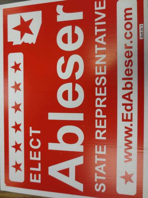 Elect Ableser State Representative