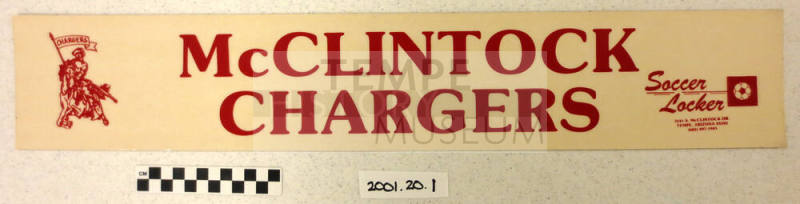 "McClintock Chargers"