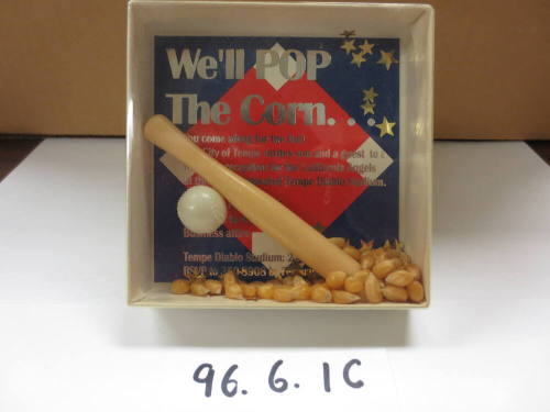 We'll Pop the Corn Invitation to Tempe Diablo Stadium Renovation Reception