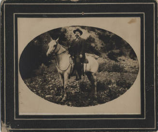 Dr. Fenn Hart on Horseback