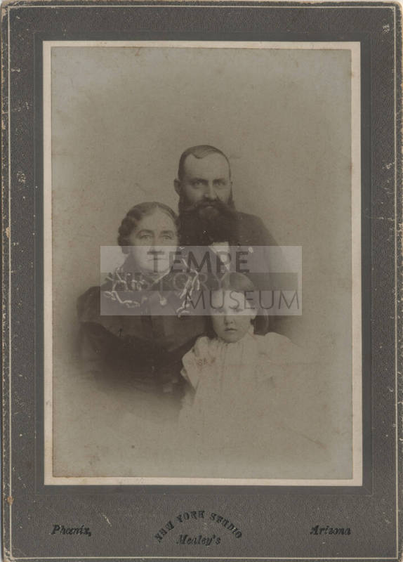 Dr. Fenn Hart, Mildred Hart, and Tyrell Hart