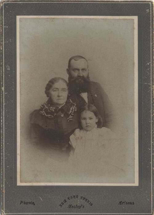 Dr. Fenn Hart, Mildred Hart, and Tyrell Hart