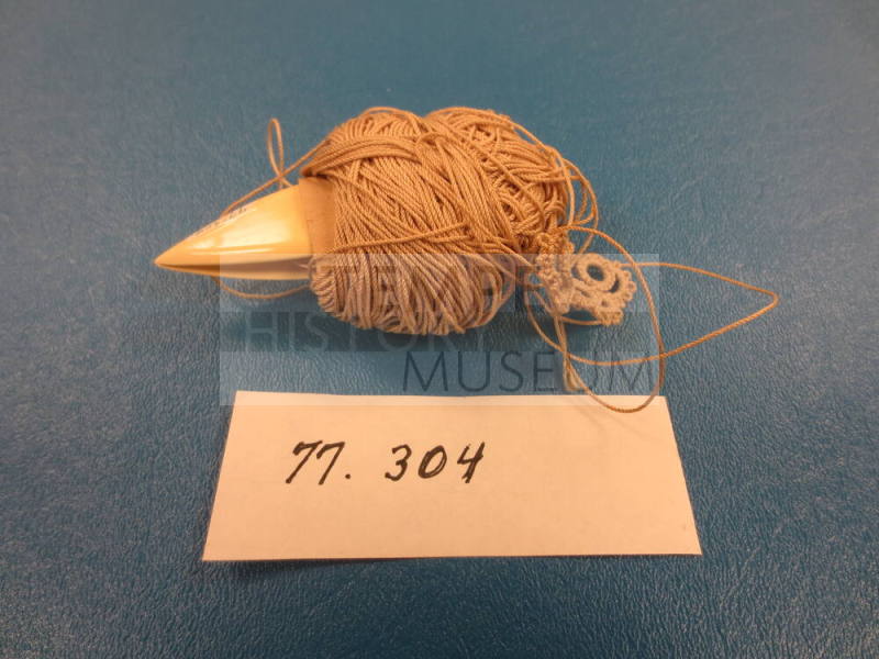 Thread,Ball Of And Tatting Sample