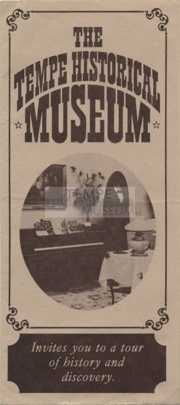 The Tempe Historical Museum Pamphlet