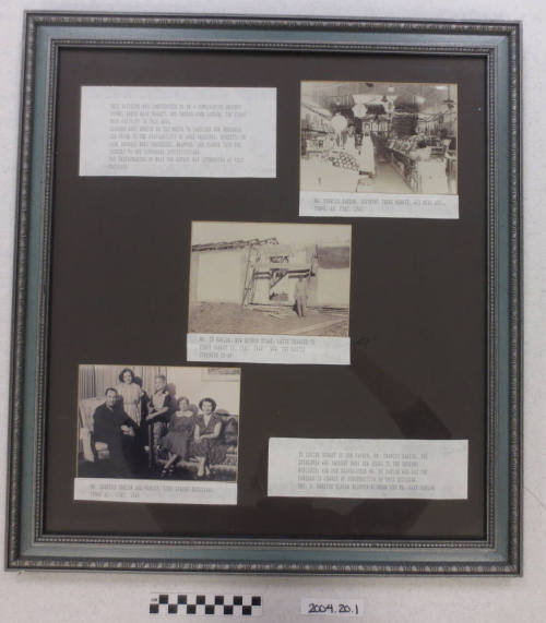 "Mr. Charles Eaklor and Family, 1301 Apache Boulevard.."