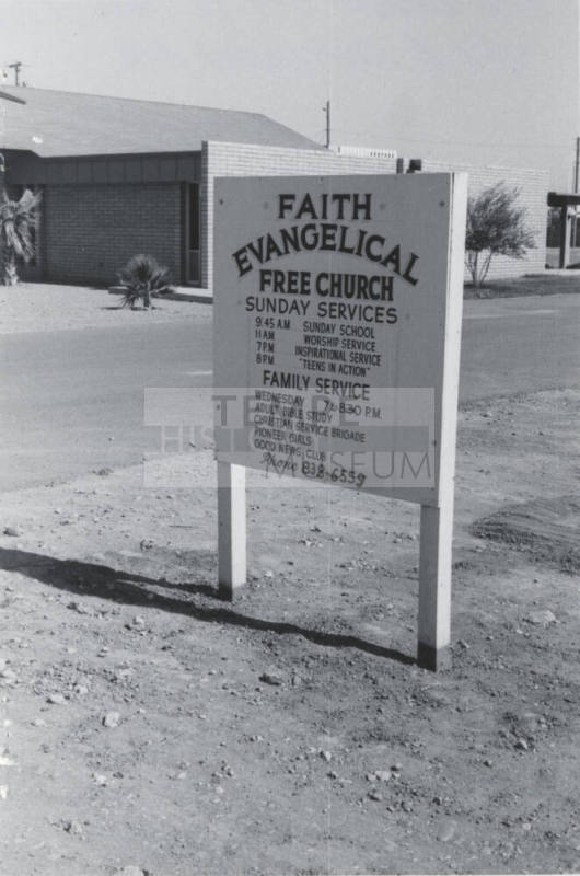 Faith Evangelical Free Church - 1251 East Southern Avenue, Tempe, Arizona