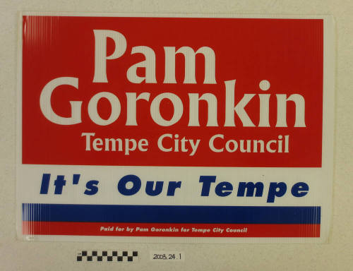 Pam Goronkin- Its Our Tempe