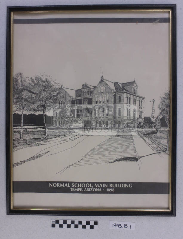 Normal School Building Tempe, Arizona 1898