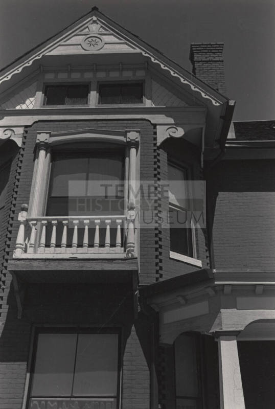 Petersen House upper landing and windows Peak
