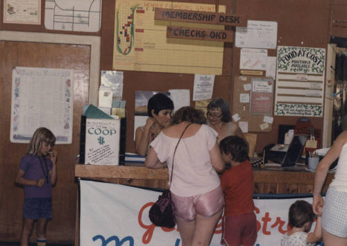 Gentle Strength Co-Op Membership Desk