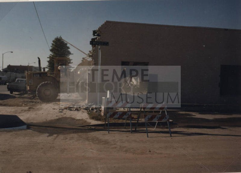 Gentle Strength Co-Op Demolition Series #51-58 Back Hoe at Work