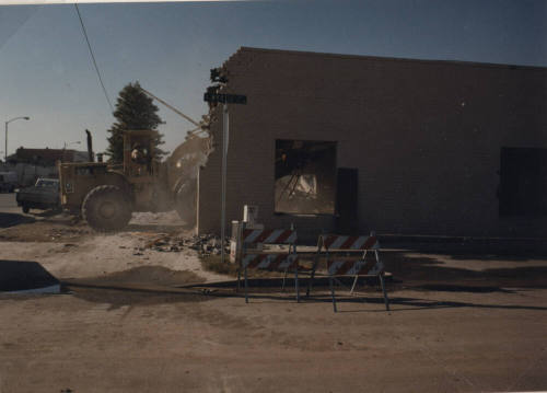 Gentle Strength Co-Op Demolition Series #51-58 Back Hoe at Work