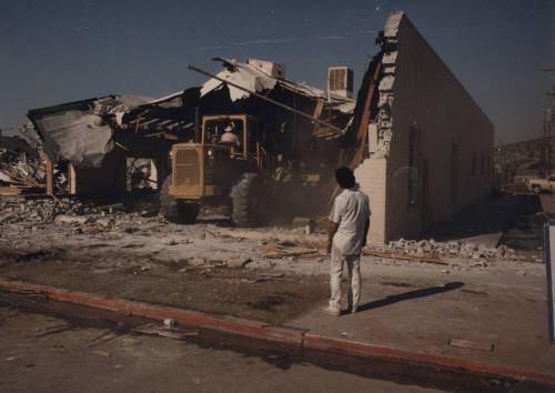 Gentle Strength Co-Op Demolition Series #51-58 Backhoe Inside at Work