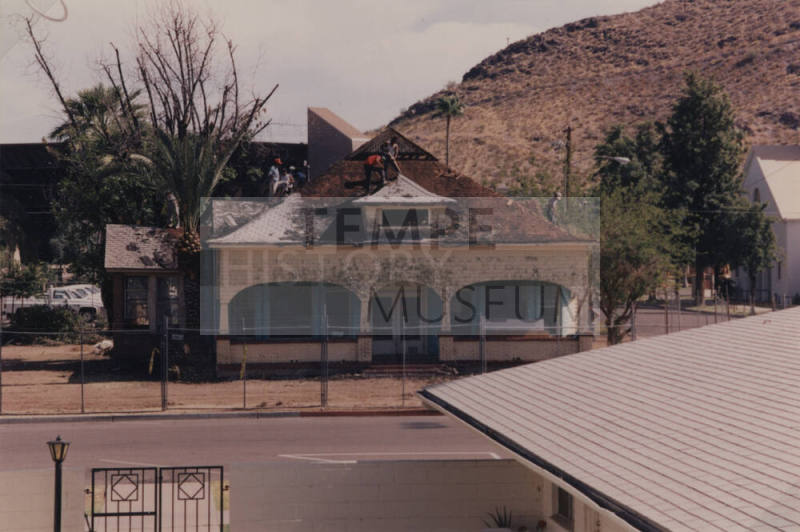 Moeur House Restoration, front view