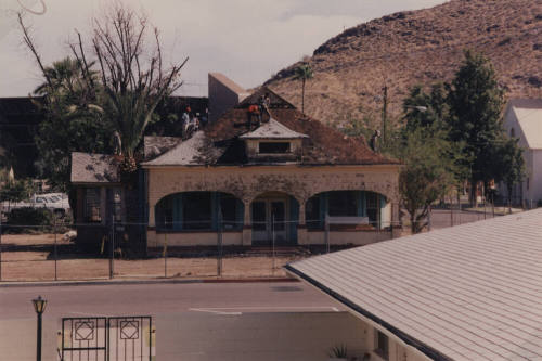 Moeur House Restoration, front view