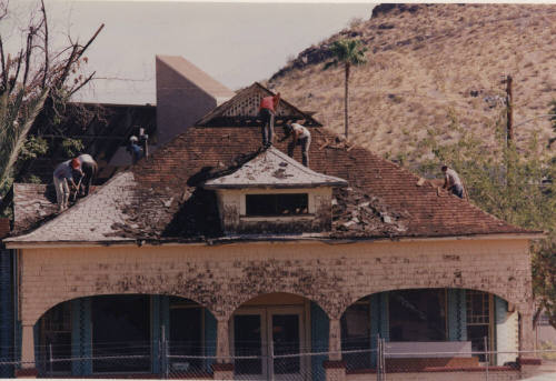 Moeur House Restoration Roof