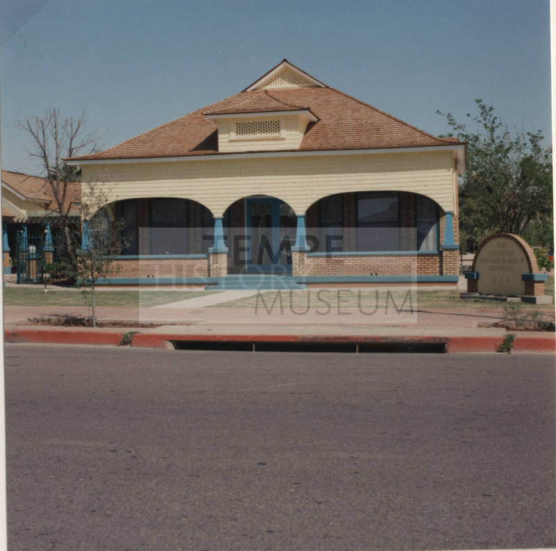 Moeur House after restoration