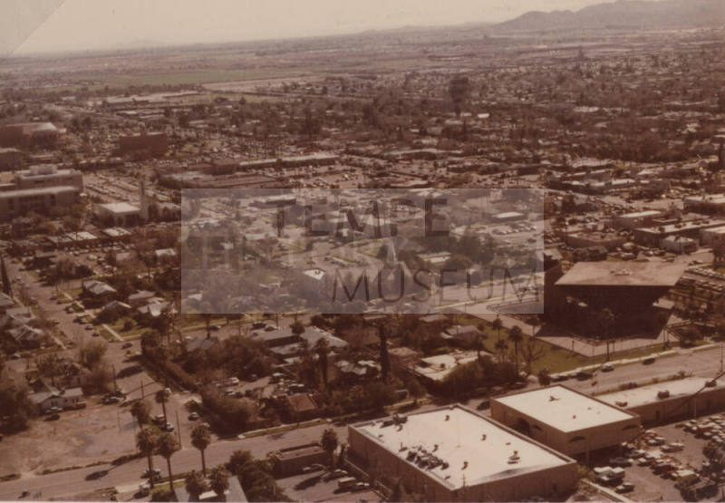 Aerial View of Tempe Southward