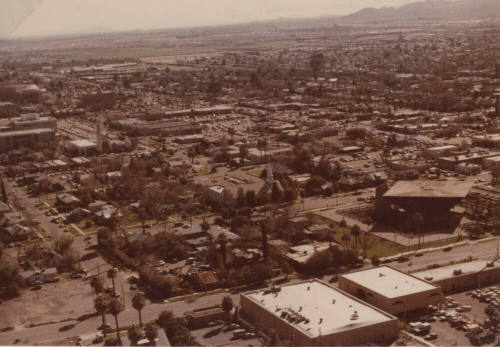 Aerial View of Tempe Southward