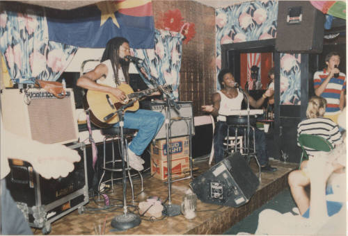Walt Richardson at Long Wong's