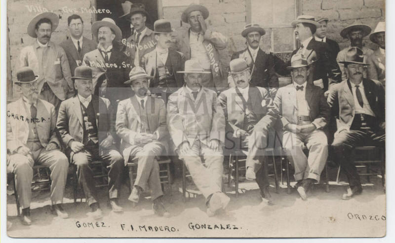 Portrait of Mexican Revolutionary Leaders, ca.1911