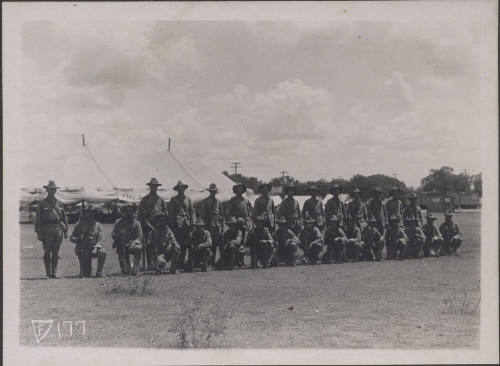 National Guard in training at Camp Mabry