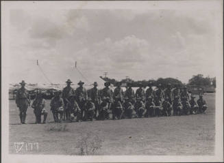 National Guard in training at Camp Mabry