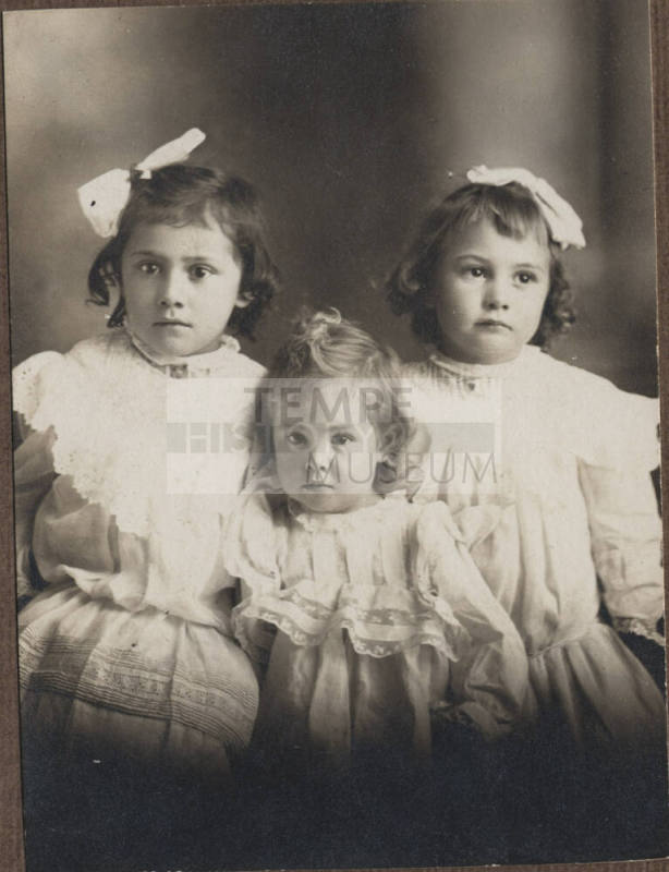 Photograph of Carolina, Laura, and Alice Venezuela