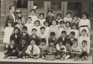 1st and 2nd grade Spanish Class Picture